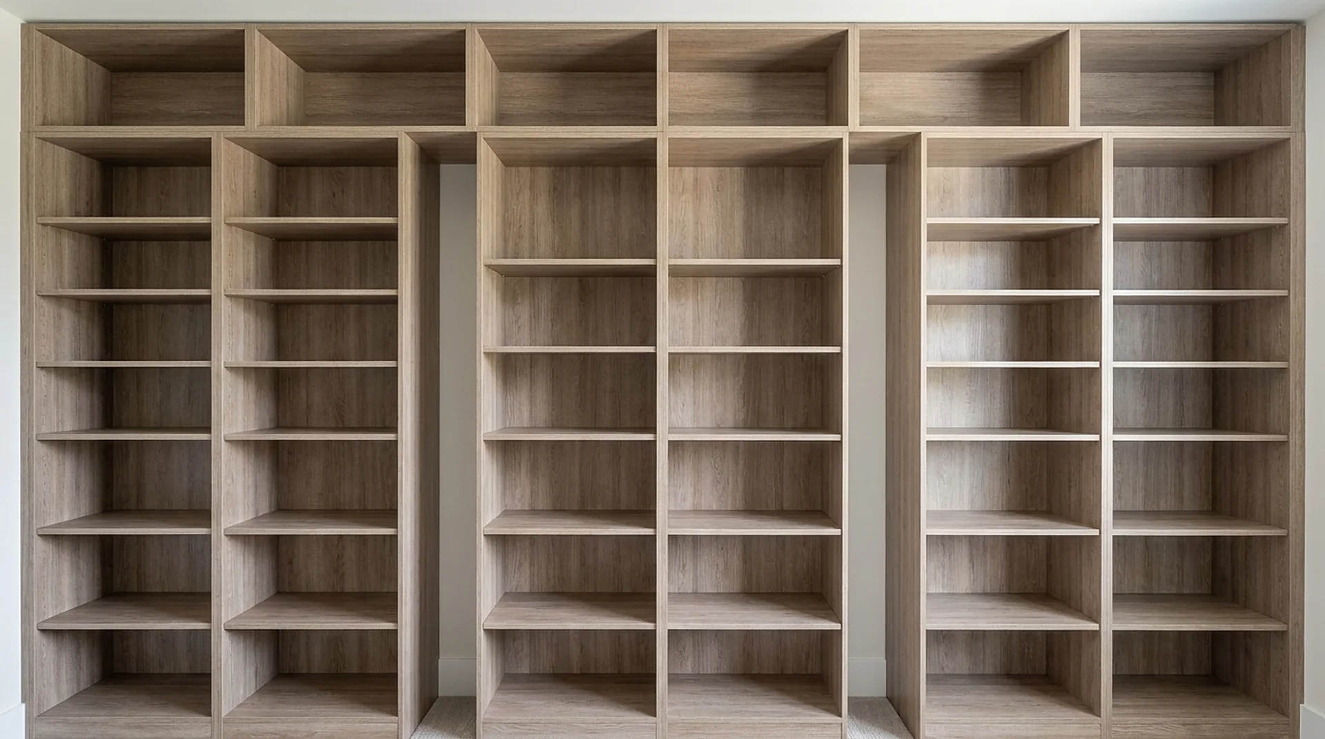Ceiling Cabinet built into a finished walk-in closet
