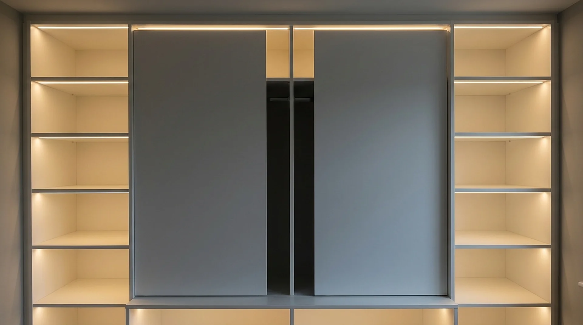 Doors & Partition Panels with integrated LED lighting